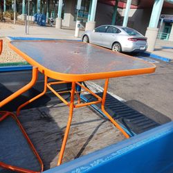 Two BISTRO PatioTables. 