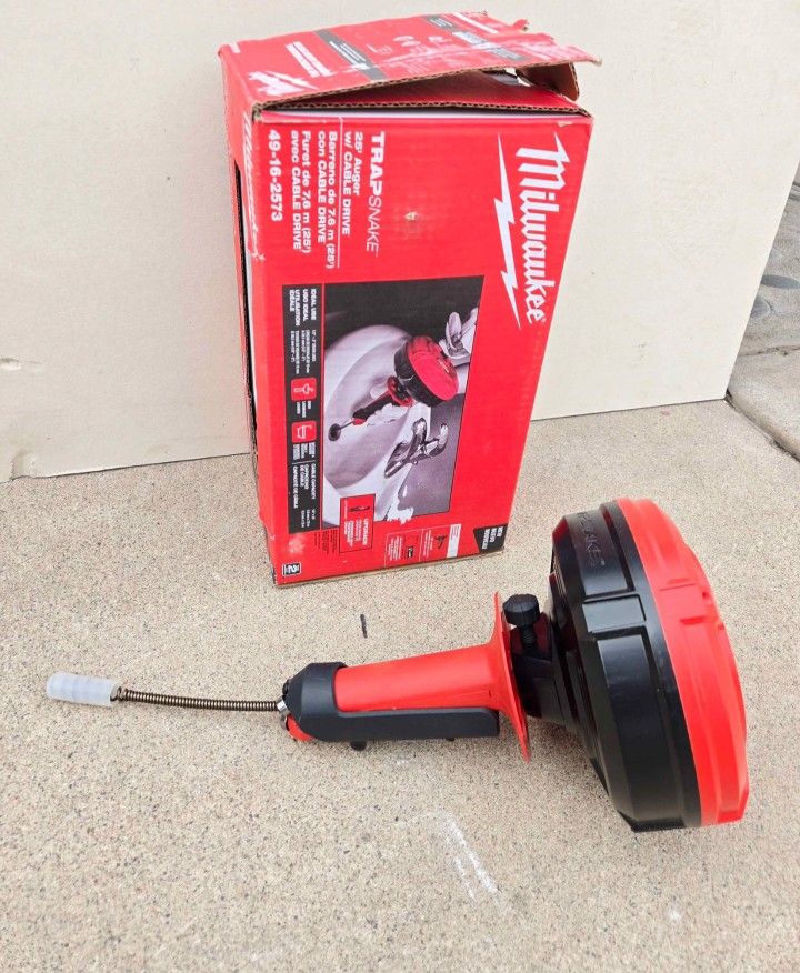 Milwaukee Drain Auger Snake