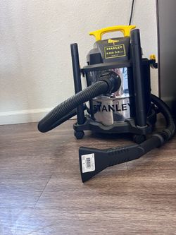 Powerful Stanley 5 Gallon 4 HP Wet/Dry Vacuum SL18115