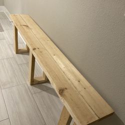 Handmade Bench (can Make To Specifications)