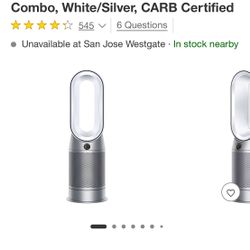 Dyson  Air Purifier Combo Hp07