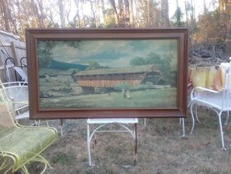 Eric Sloane painting; Nostalgic Summer