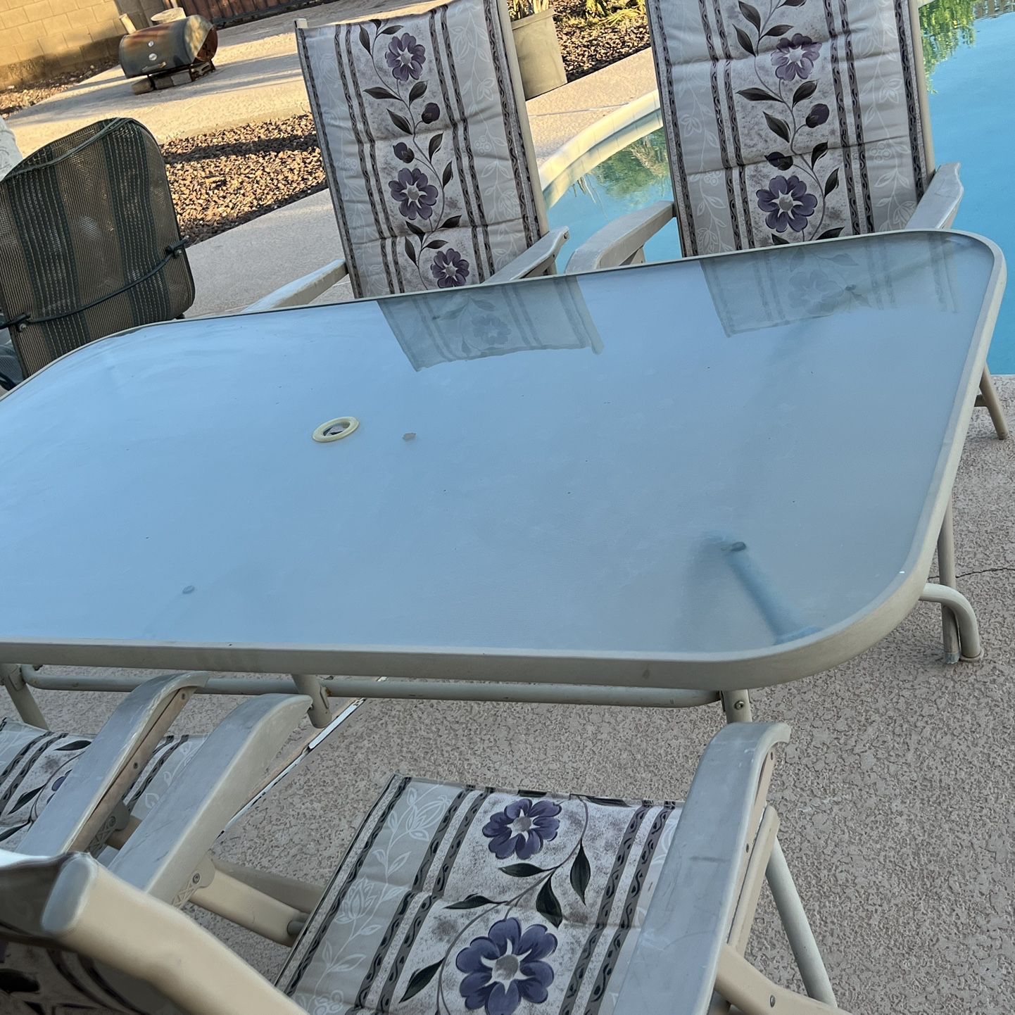 Patio Table W/ Chairs 