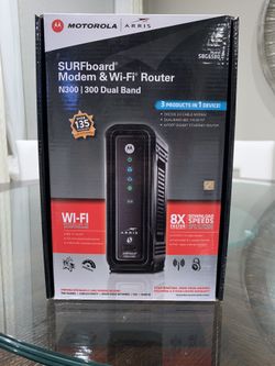 Motorola Arris SBG6580 Modem/Router combo