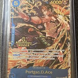 3rd Anniversary Winner Portgas D Ace