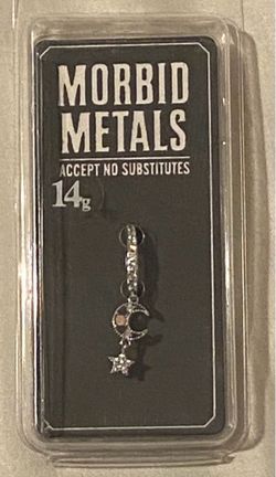 Morbid Metals 14g Belly Button Ring