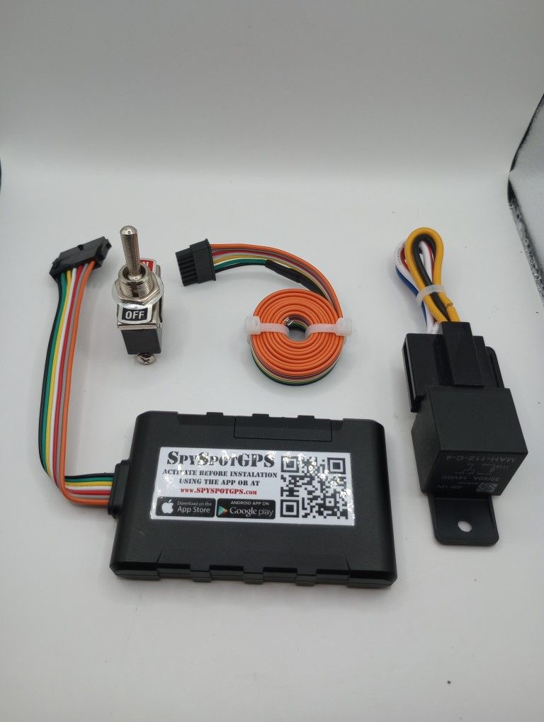 HARDWIRED GPS TRACKER DEVICE PINPOINT REAL TIME LOCATION IGNITION ON/OFF KILLSWITCH