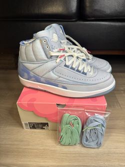 Size 11.5 - Air Jordan 2 Retro J Balvin Glow In The Dark DQ7691-419