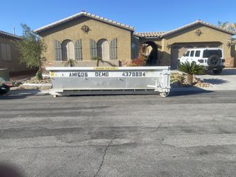10 yds dumpster