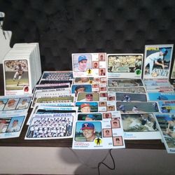 Vintage Mixed Baseball Cards Lot 