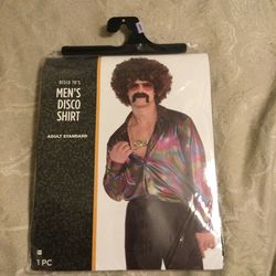 Men’s Disco 70’s Disco Shirt $10