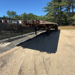 48” Aluminum Fontaine Flat Deck Trailer