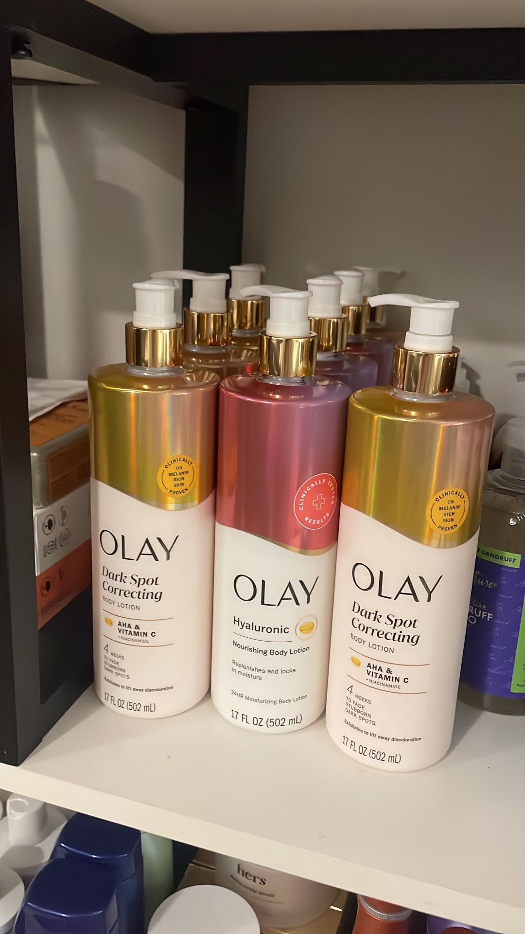 Olay body lotion $7ea