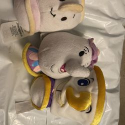 Mrs. Potts And Chip Plushies 