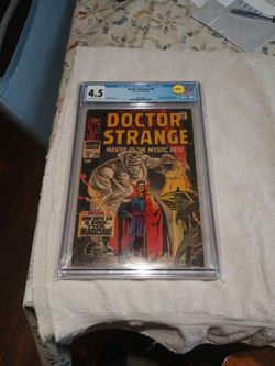 Doctor Strange #169 1968 Cgc 4.5 OW pages Marvel 1st Dr Strange In Own Title