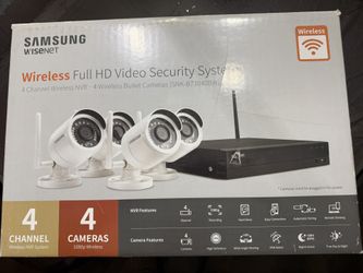 Samsung Four Camera Security System