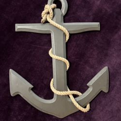 Decorative Wall Anchor ⚓️ w/ Rope