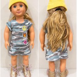 American Girl Doll + Outfit & Accessories – 18”