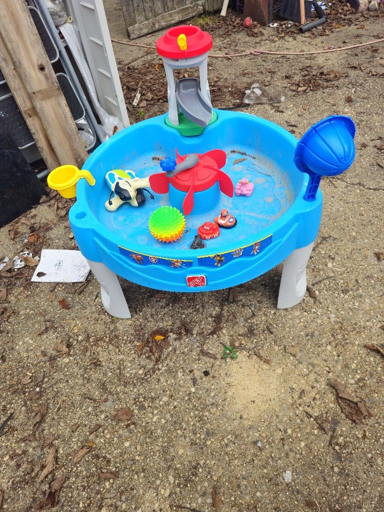 Prices Firm. Children's Water Table
