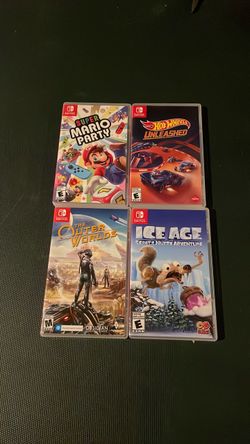 Nintendo Switch Games Bundle – Lot of 4