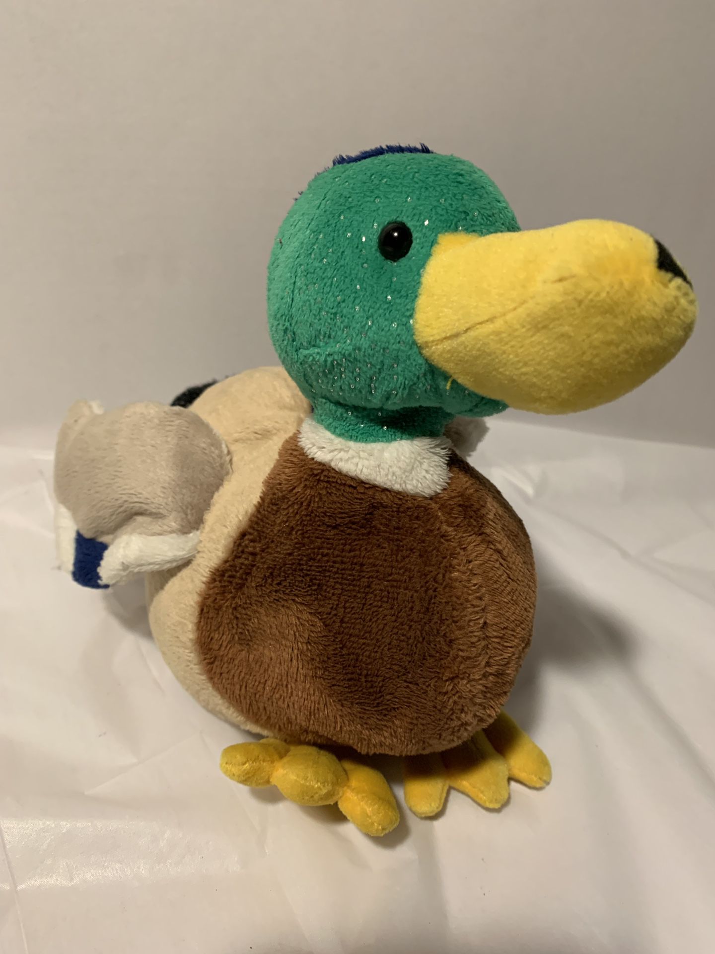Mallard Duck Stuffed Animal 10" plush Ganz plushy
