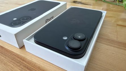 Brand New Open Box Unlocked iPhone 16 256GB Black.