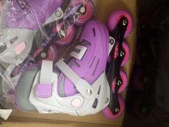 C7skates Galaxy Youth Inline Skates with Light Up Wheels.