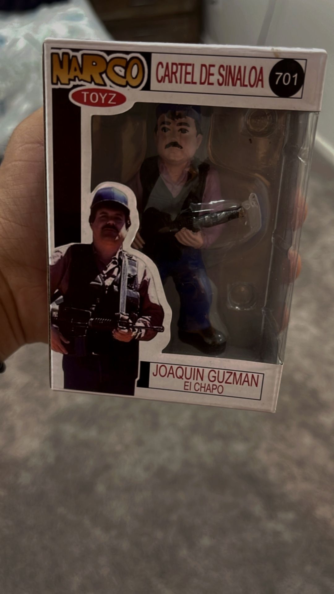 El Chapo Guzmán Figure / FUNKO POP $35