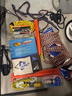 Boating Accessories Bundle – Tow Rope, Drift Anchor & More