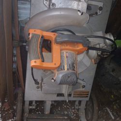 Miter Saw With Job Site Stand
