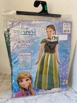 Frozen Anna Costume in the Package, girl's size M Worn Once, Complete