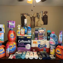 Large Laundry and Personal Care Bundle $140 for everything!! Retail value over $283 plus tax!