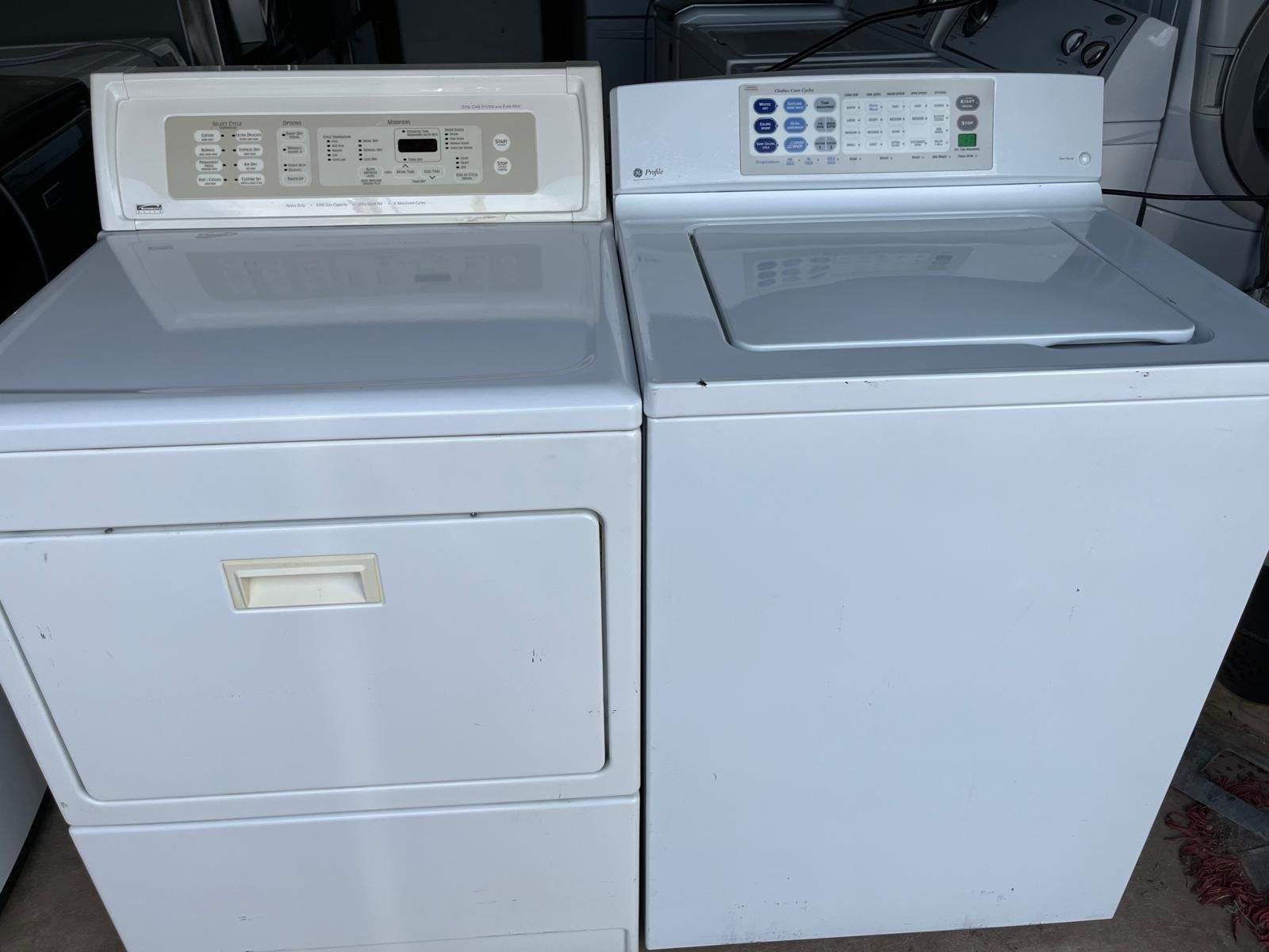 Washer Machine And Electric Dryer