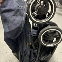 Giggles Cabin Size Travel Stroller – (Denim Color)