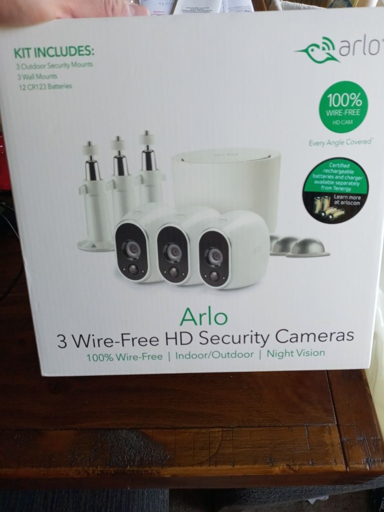 ARLO security cameras