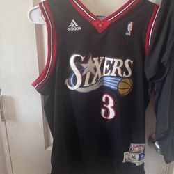 Hardwood Classics Allen Iverson Jersey Kids Size