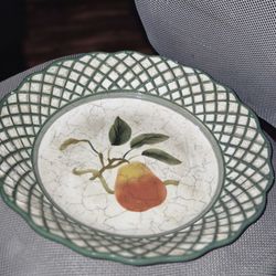 Large Ceramic Fruit Bowl
