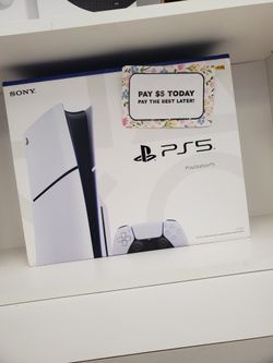LIMITED STOCK 🔥 Sony Playstation -  PS5 Slim & PS5 Pro  - Gaming Console– Take It Home for Just $5 Down! 🎮