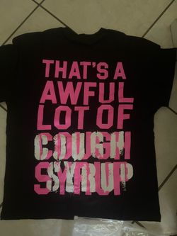 cough syrup shirt