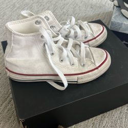 White Converse 