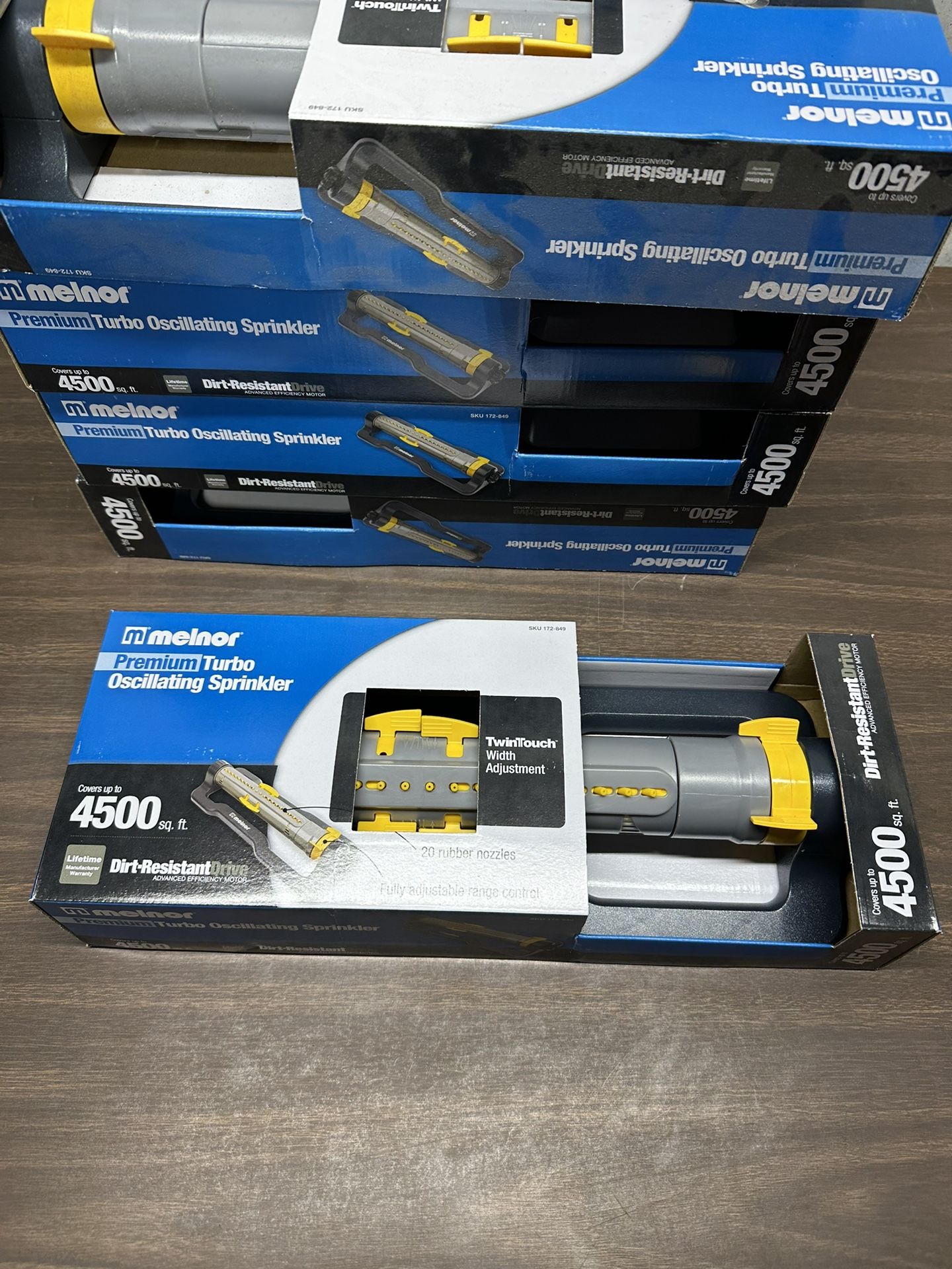 Deluxe Turbo 4500 sq. ft. Oscillating Sprinkler