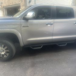 Rough Country Side Steps Toyota Tundra Running Boards rails