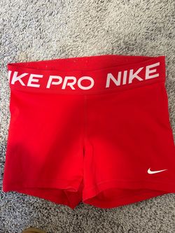 Nike Pro Compression Shorts Red