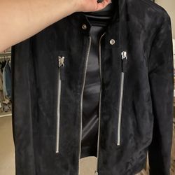 Emporio Armani Men Jacket Leather Size S