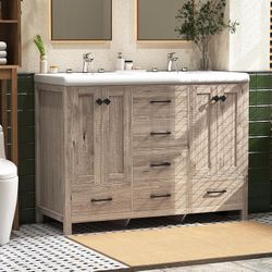 48 Inch Bathroom Vanity with Sink, Bathroom Vanity 