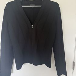 Emporio Armani Women's Jacket - Size 48 (L) - Excellent Condition