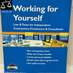 Nolo Working For Yourself Law & Taxes For Independent Contractors Freelancers