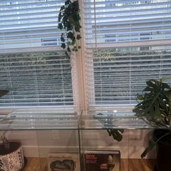 Beautiful Rectangular Glass Table