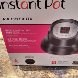 Air Fryer Lid For INSTANT POT. 6 QT. 