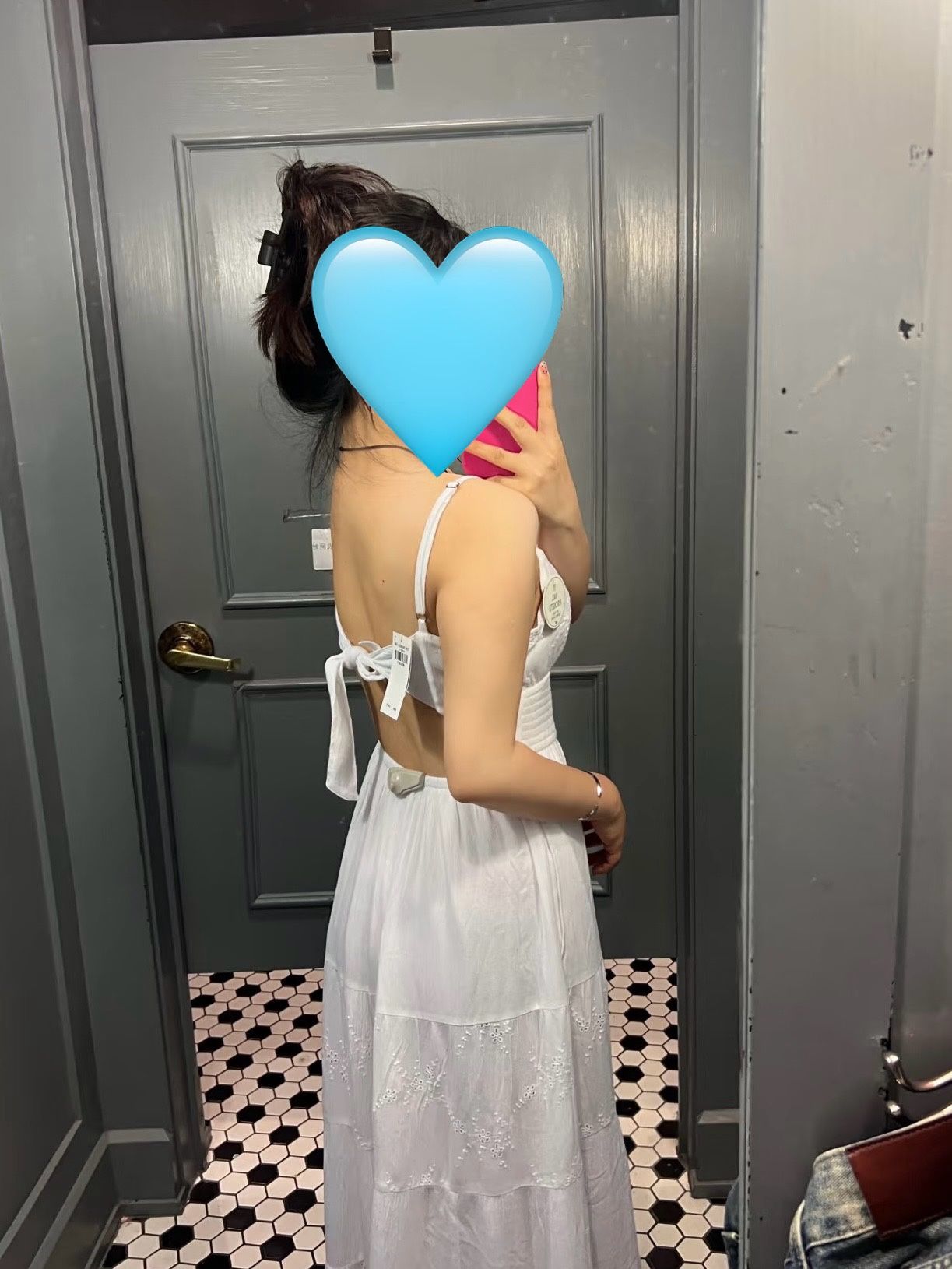 Hollister White Maxi Dress Size M Brand New With Tags